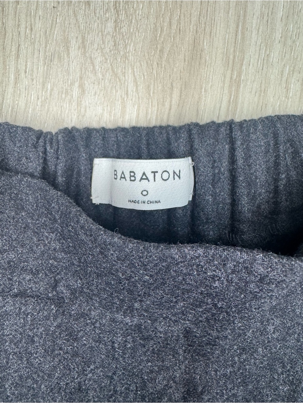 Babaton Stretch Wool Cashmere Pants Charcoal Grey Size 0 - Picture 2 of 6